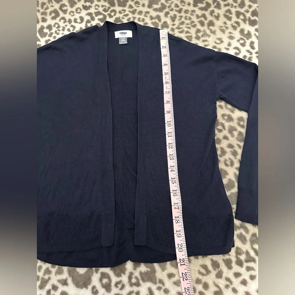 Old Navy Open Front Cardigan Sweater in Navy Blue Size XL 14 Girls